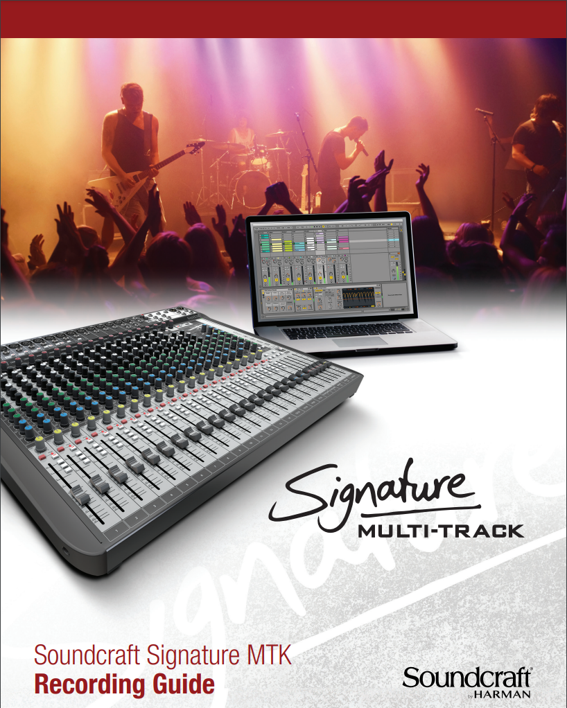 【美品】Soundcraft Signature 12 multi track Soundcraft Signature 12 MTK USB Interface+Analog 12 Channel Multi